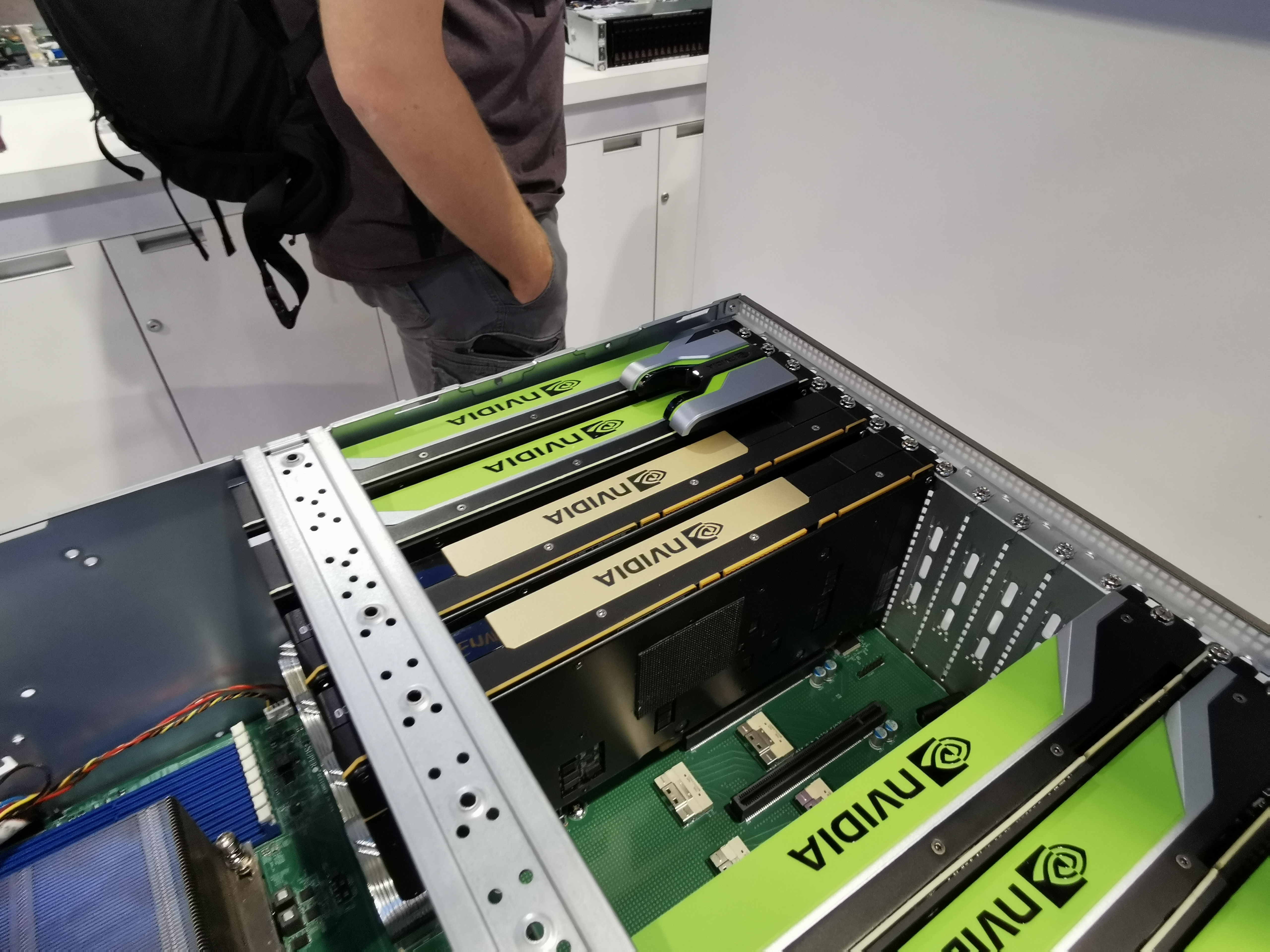 New NVIDIA GPU Variant Found at Supercomputing 2019 Tesla V100S